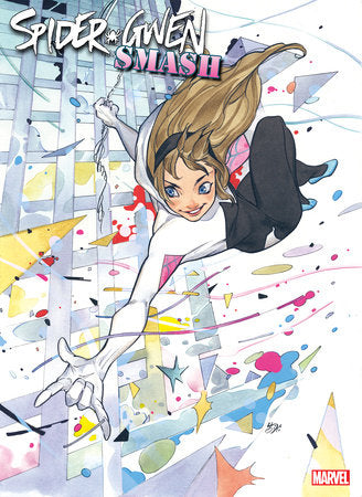 Spider-Gwen: Smash #1 Peach Momoko Foil Variant (2023)