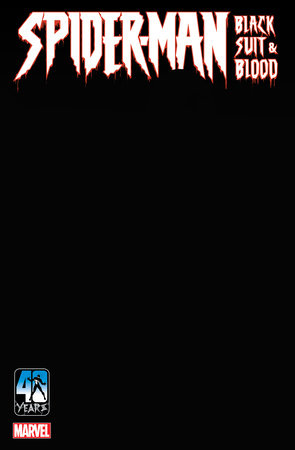 Spider-Man: Black Suit and Blood #1 Blank Sketch Variant (2024)