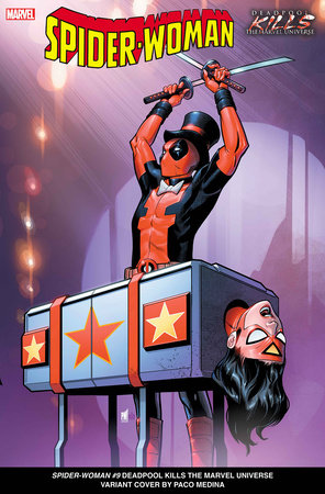 Spider-Woman #9 Deadpool Kills the Marvel Universe Variant (2024)
