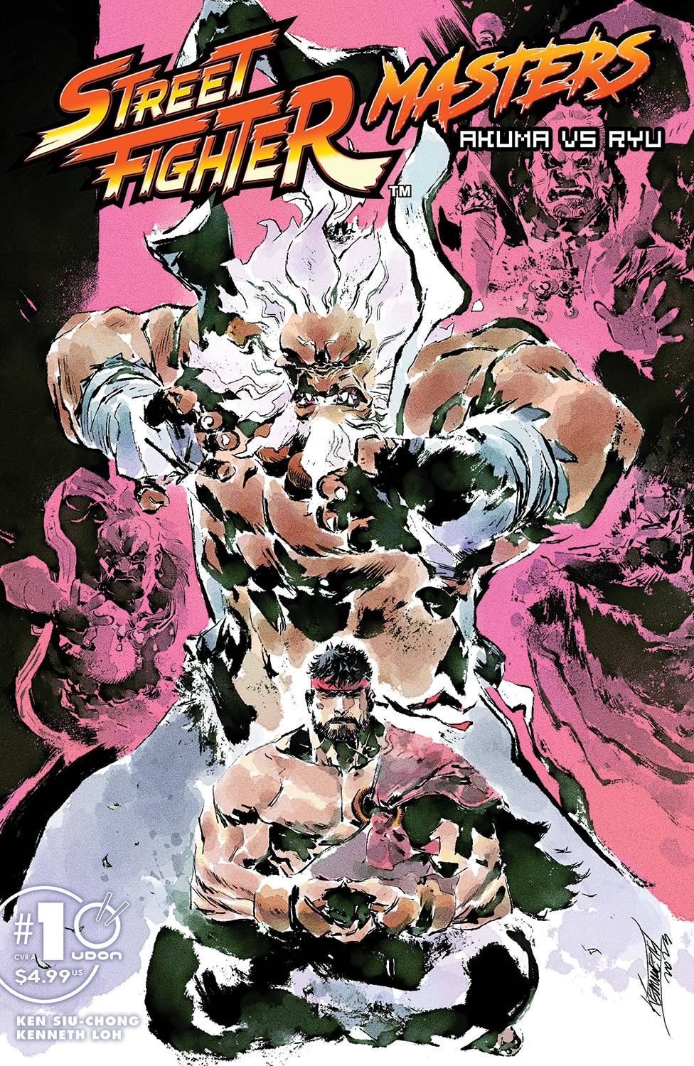 Street Fighter Masters: Akuma vs. Ryu #1 CVR A (2024)