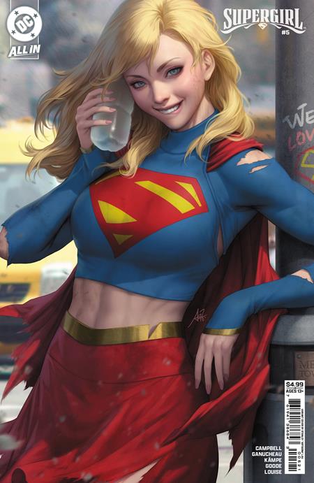 Supergirl #5 Artgerm Card Stock Variant (2025)