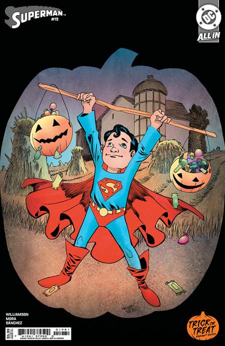 Superman #19 Kelley Jones Trick or Treat Card Stock Variant (2024)