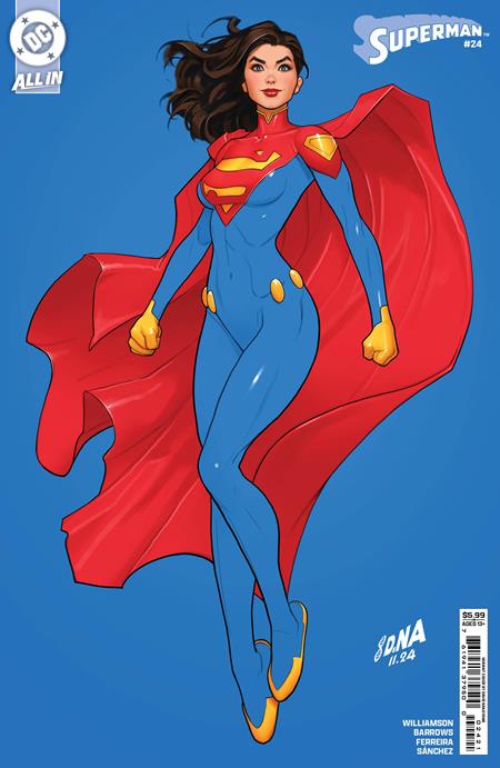 Superman #24 David Nakayama Card Stock Variant (2025)