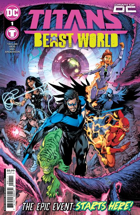 Titans Beast World #1 (of 6) (2023)