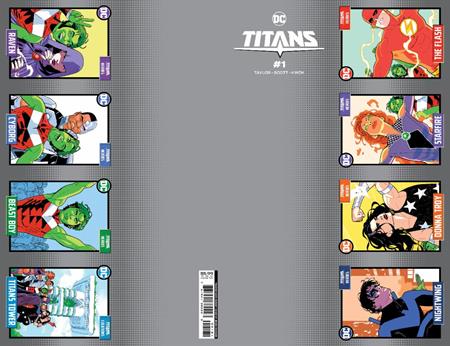 Titans #1 Trading Card Variant (2023)