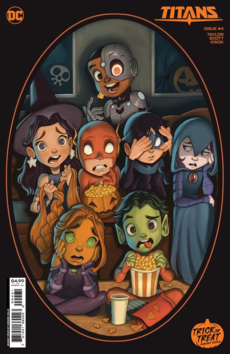 Titans #4 Trick or Treat Card Stock Variant (2023)