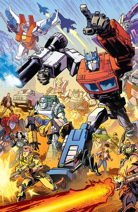 Transformers #9 CVR F Connecting Variant (2024) – Poly's Comics