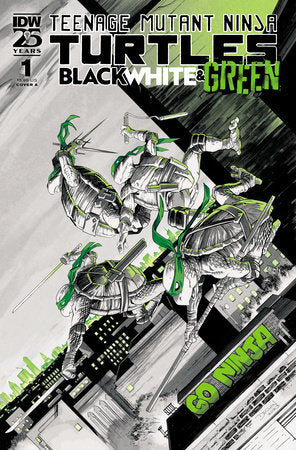 Teenage Mutant Ninja Turtles: Black, White and Green #1 CVR A (2024)