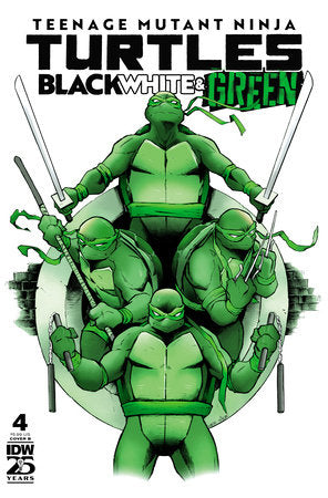 Teenage Mutant Ninja Turtles: Black, White and Green #4 CVR B (2024)