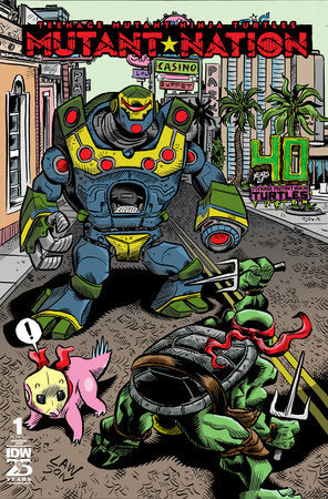 Teenage Mutant Ninja Turtles: Mutant Nation #1 40th Anniversary Variant (2024)