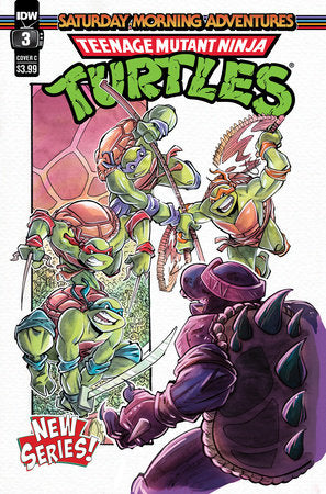 Teenage Mutant Ninja Turtles: Saturday Morning Adventures #3 CVR C (2023)