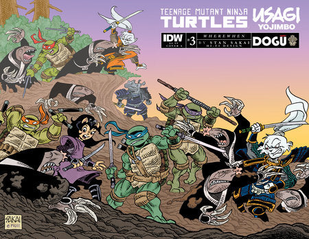 Teenage Mutant Ninja Turtles/ Usagi Yojimbo: Where When #3 CVR A (2023)