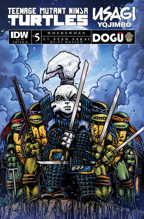 Teenage Mutant Ninja Turtles/ Usagi Yojimbo: Where When #5 CVR B (2023)