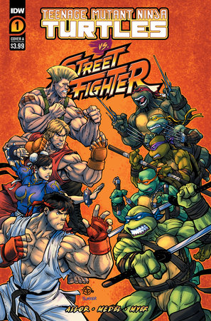 Teenage Mutant Ninja Turtles vs. Street Fighter #1 CVR A