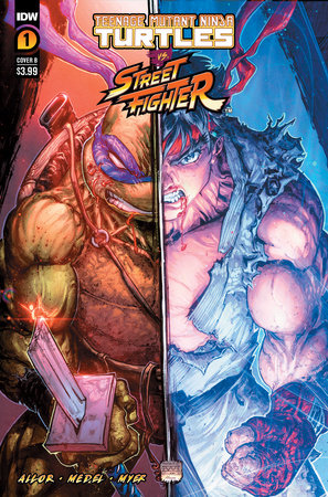 Teenage Mutant Ninja Turtles vs. Street Fighter #1 CVR B