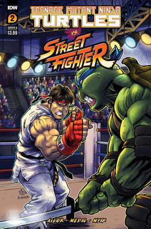 Teenage Mutant Ninja Turtles vs. Street Fighter #2 CVR A (2023)