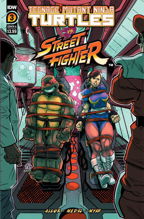 Teenage Mutant Ninja Turtles vs. Street Fighter #3 CVR A (2023)