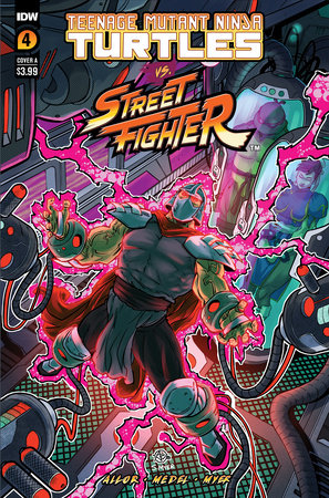 Teenage Mutant Ninja Turtles vs. Street Fighter #4 CVR A (2023)