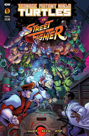 Teenage Mutant Ninja Turtles vs. Street Fighter #5 CVR A