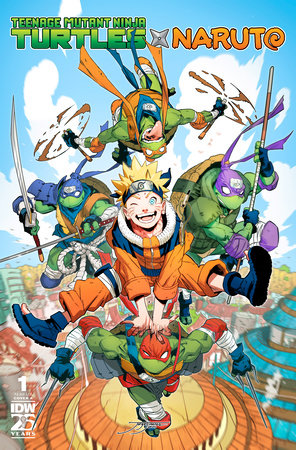 Teenage Mutant Ninja Turtles/ Naruto #1 (2024)