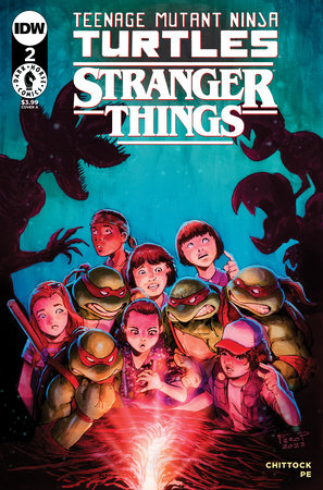 Teenage Mutant Ninja Turtles/ Stranger Things #2 CVR A (2023)