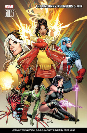 Uncanny Avengers #1 Greg Land Variant (2023)