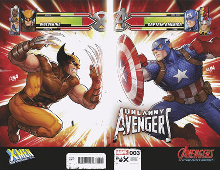 Uncanny Avengers #3 David Nakayama Wraparound Variant (2023)