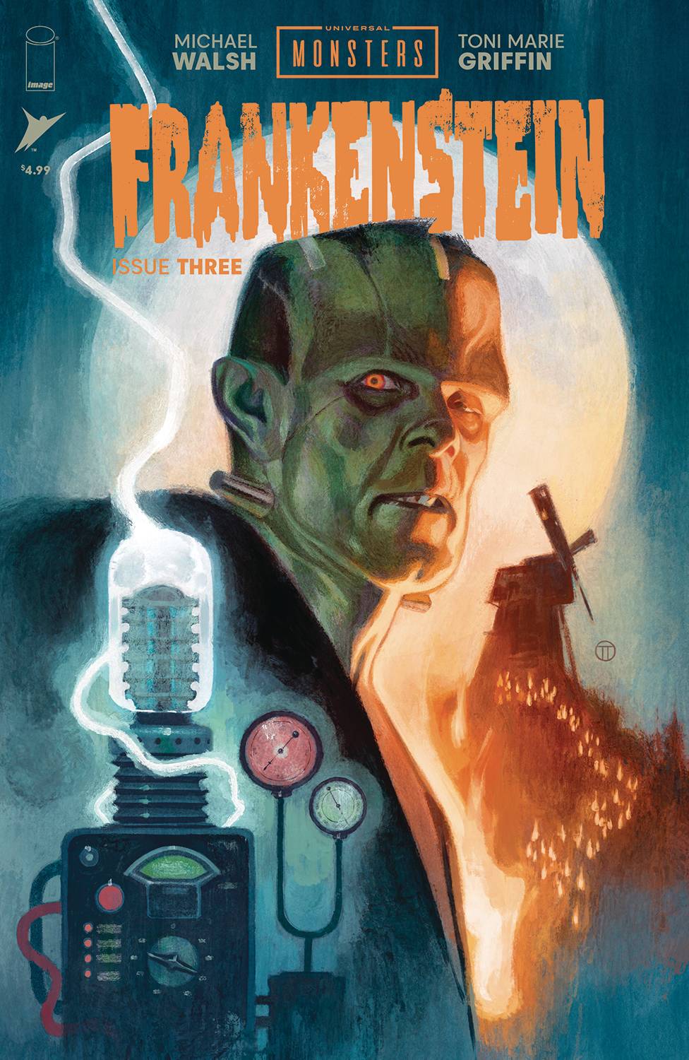 Universal Monsters: Frankenstein #3 (of 4) Julian Totino Tedesco Variant (2024)