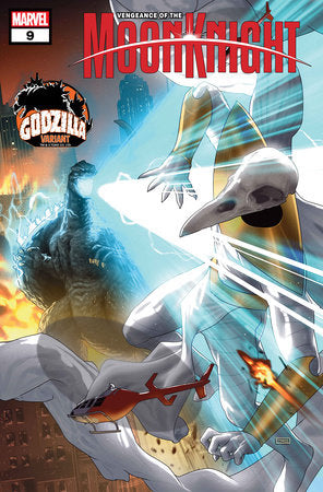 Vengeance of the Moon Knight #9 Taurin Clarke Godzilla Variant (2024)