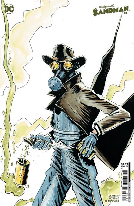 Wesley Dodds: The Sandman #4 (of 6) Jeff Lemire Card Stock Variant (2024)