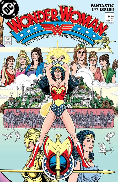 Wonder Woman (1987) #1 Facsimile Edition Foil Variant (2023)