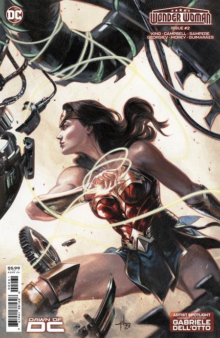 Wonder Woman #2 Gabriele Dell'Otto Card Stock Variant (2023)