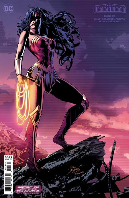 Wonder Woman #3 Mike Deodato Jr Card Stock Variant (2023)