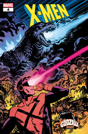 X-Men #4 Chris Samnee Godzilla Variant (2024) – Poly's Comics