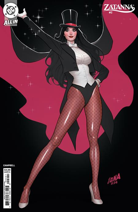 Zatanna #2 (of 6) David Nakayama Card Stock Variant (2025)