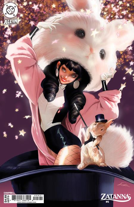 Zatanna #5 (of 6) Alexander Lozano Card Stock Variant (2025)