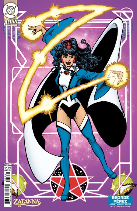 Zatanna #5 (of 6) George Perez Card Stock Variant (2025)