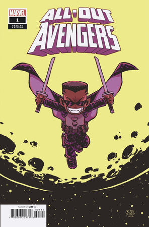 All-Out Avengers #1 Skottie Young Variant (2022)