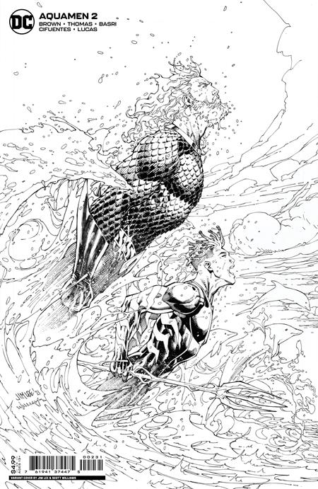 Aquamen #2 Jim Lee Card Stock Variant (2022)