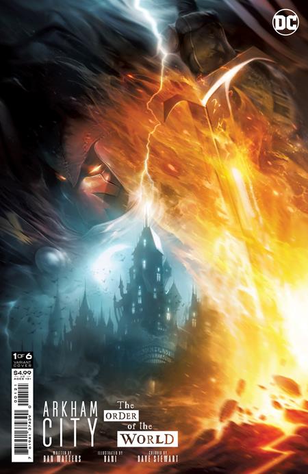 Arkham City The Order of the World #1 (of 6) Francesco Mattina Card Stock Variant (2021)