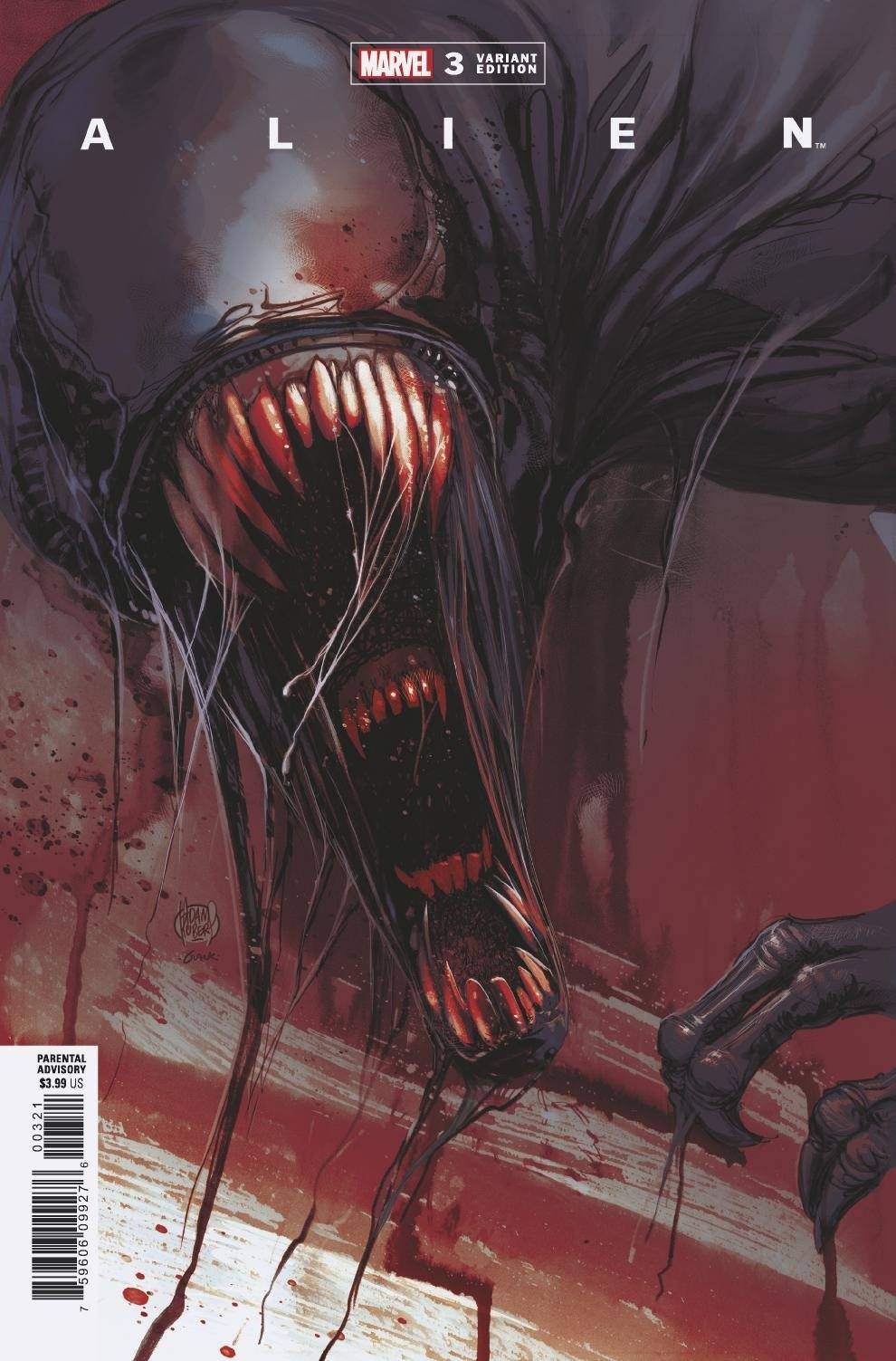 Alien #3 Adam Kubert Variant (2021)