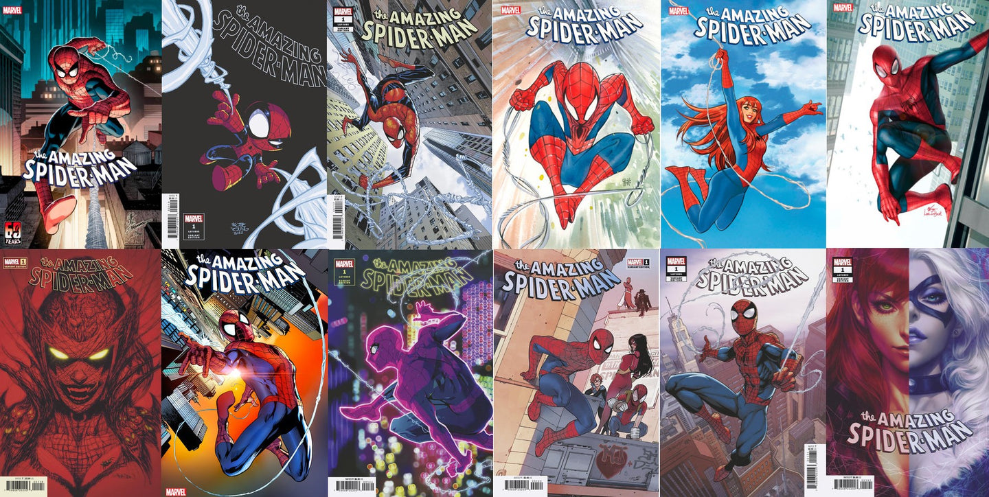 Amazing Spider-Man #1 12 Cover Set (2022)