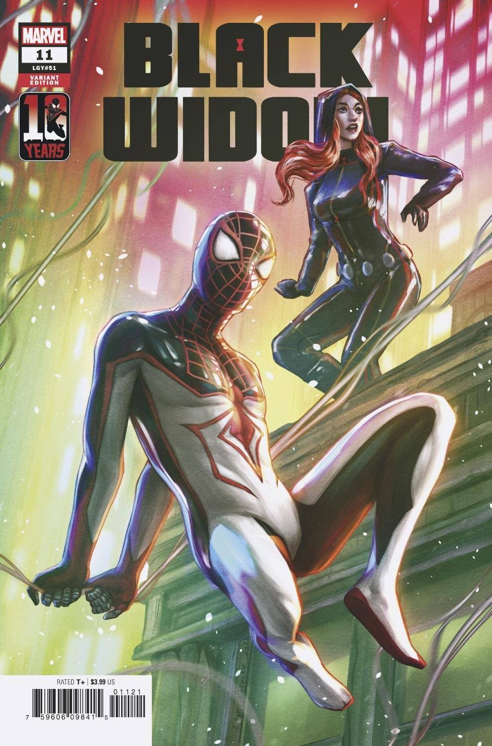 Black Widow #11 Miles Morales 10th Anniversary Variant (2021)