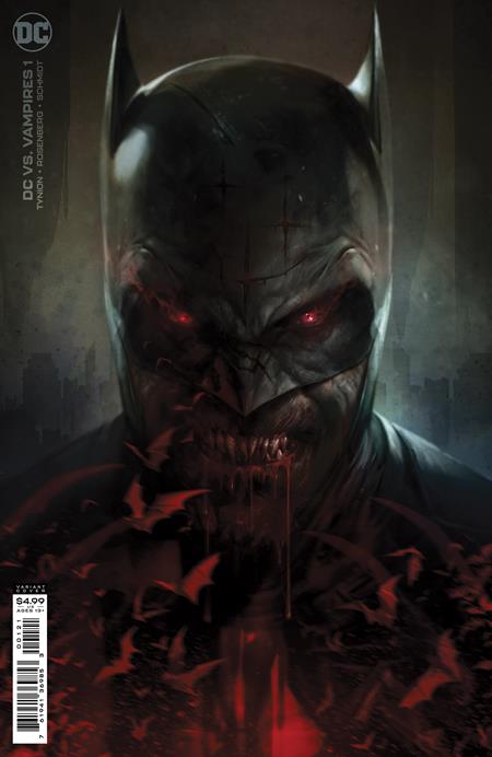 DC vs. Vampires #1 (of 12) Francesco Mattina Card Stock Variant