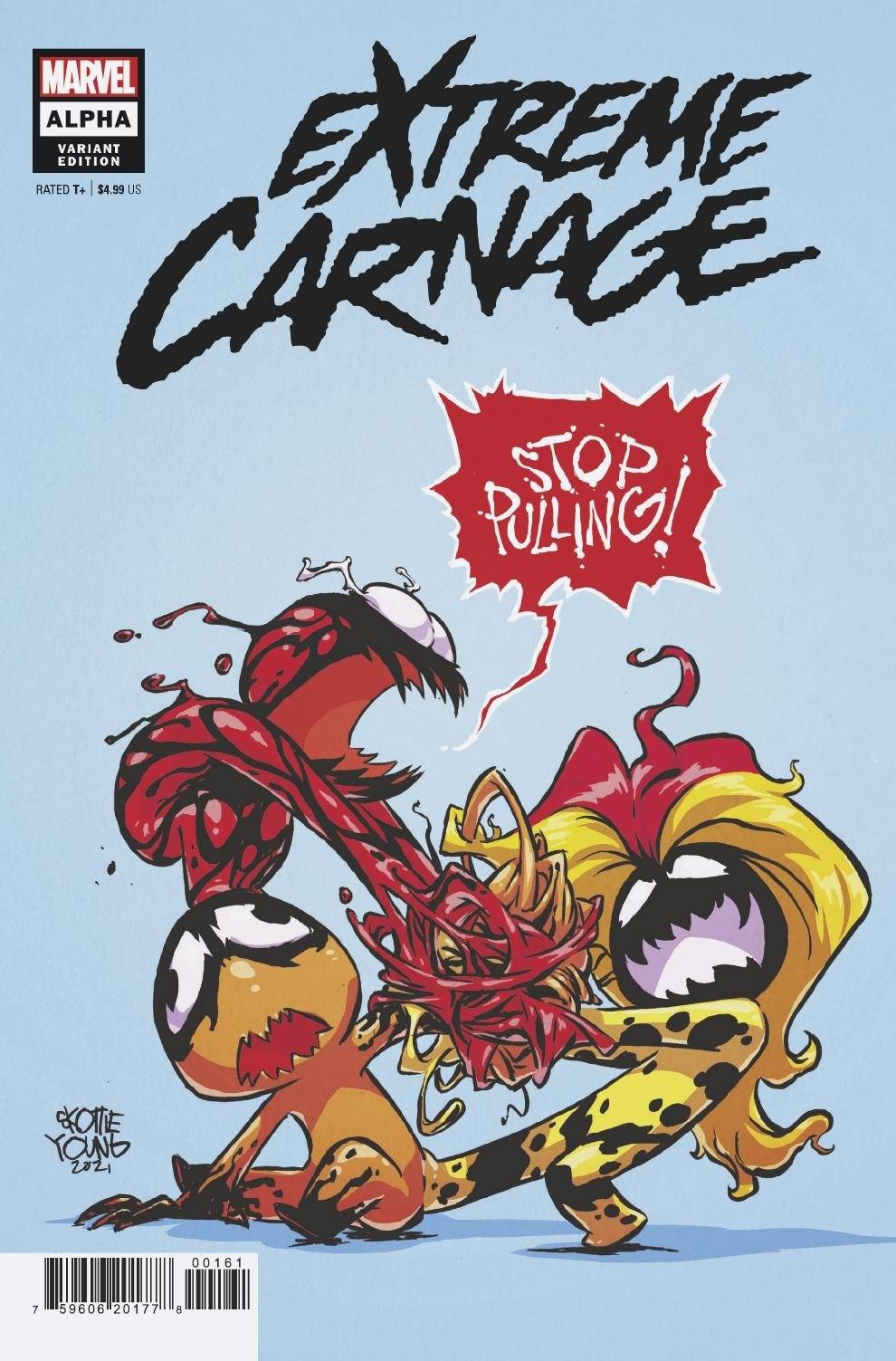 Extreme Carnage Alpha #1 Scottie Young Variant