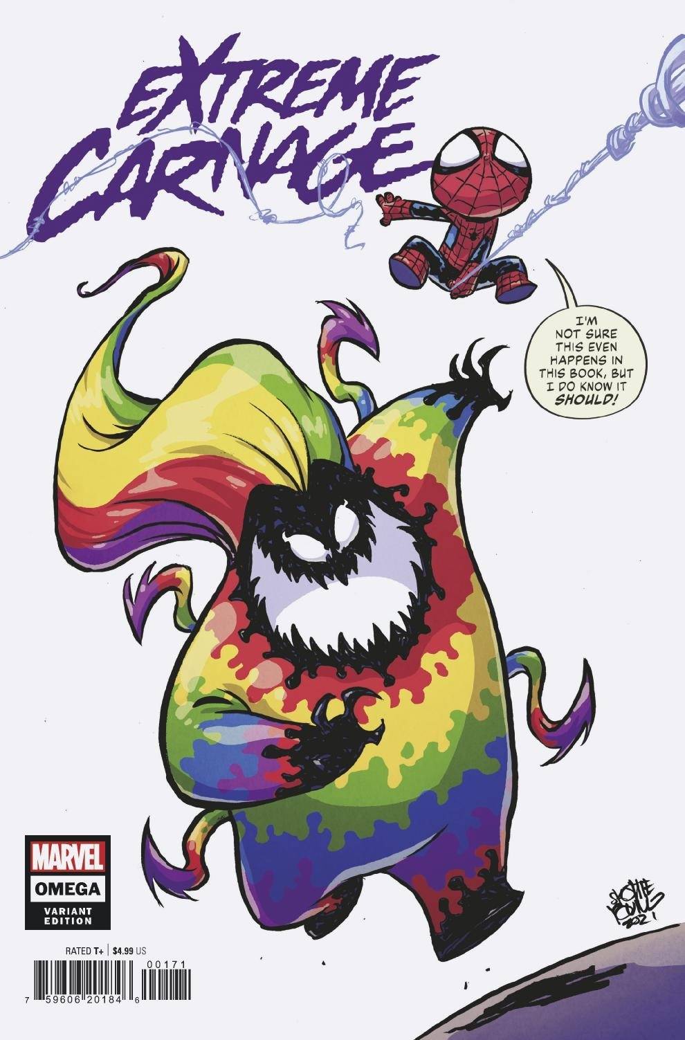 Extreme Carnage Omega #1 Skottie Young Variant