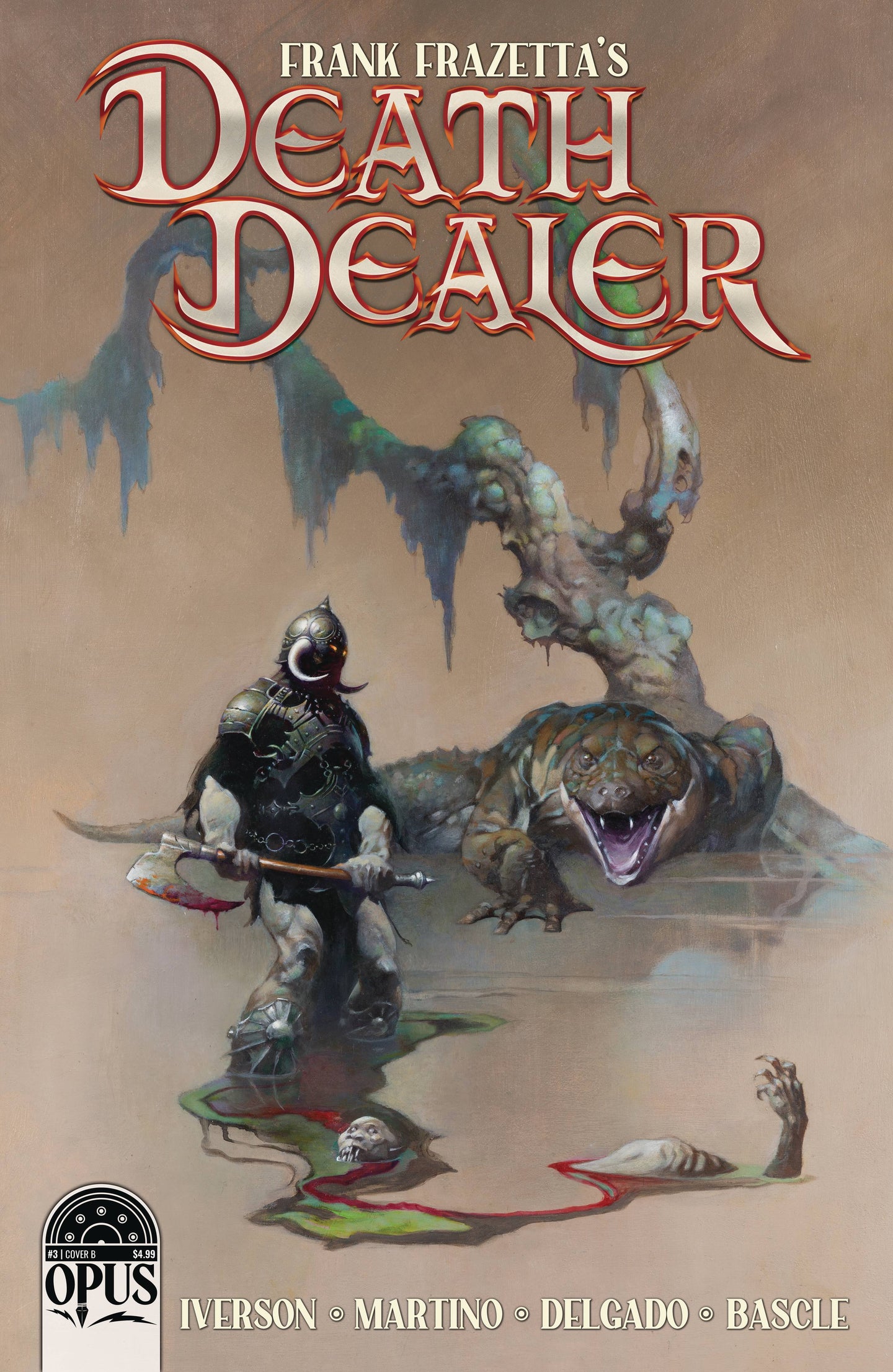 Frank Frazetta's Death Dealer #3 CVR B