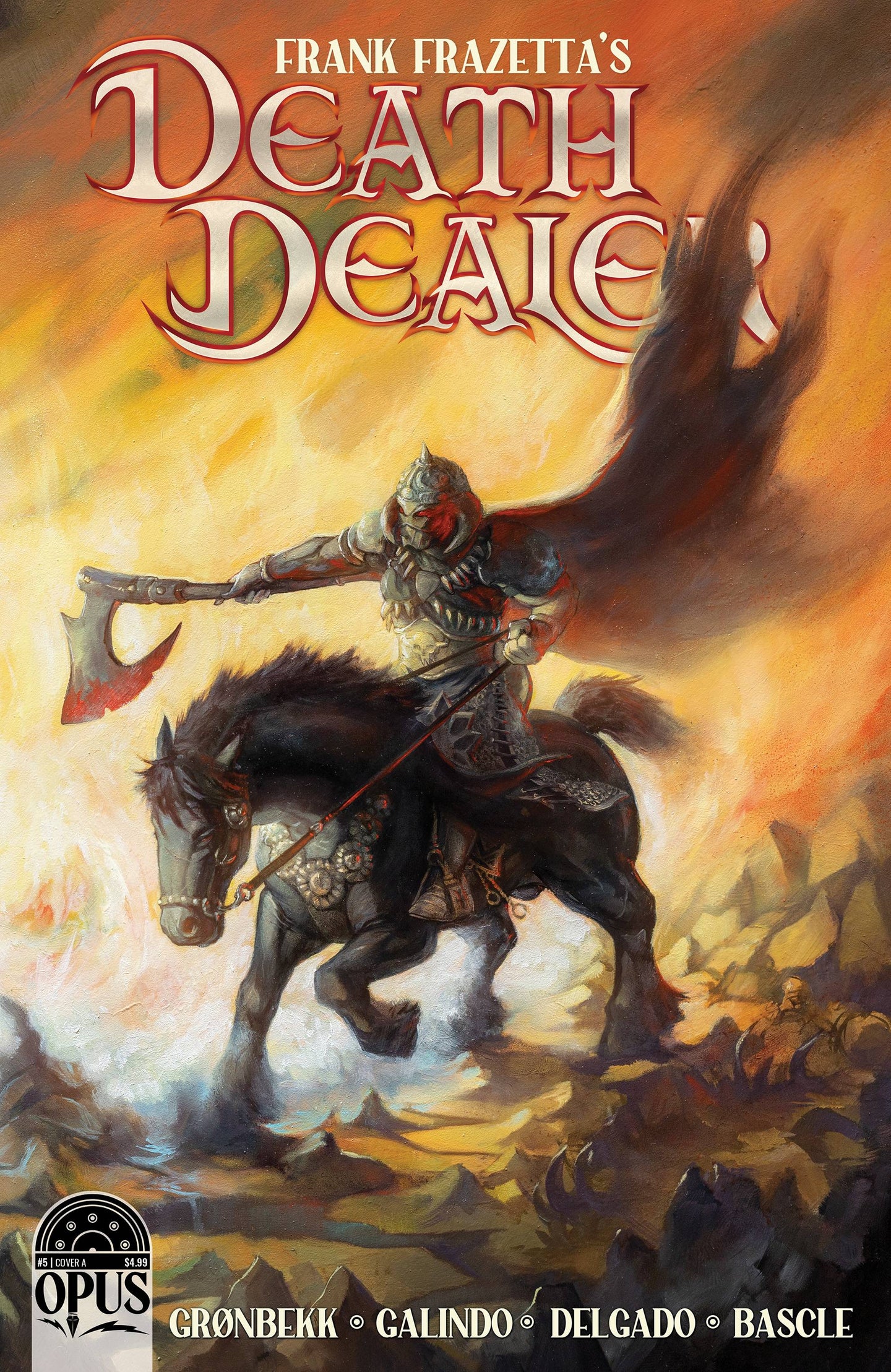 Frank Frazetta's Death Dealer #5 CVR A