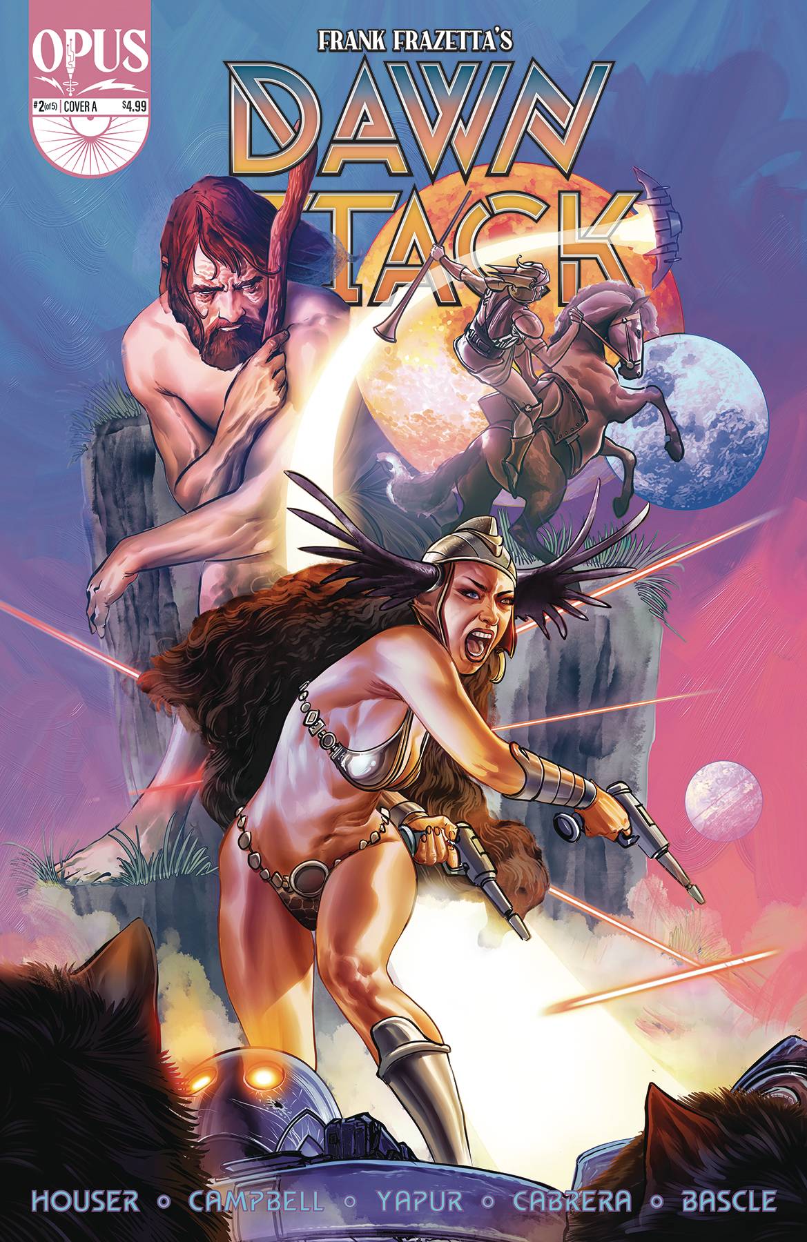 Frank Frazetta's Dawn Attack #2 (of 5) CVR A