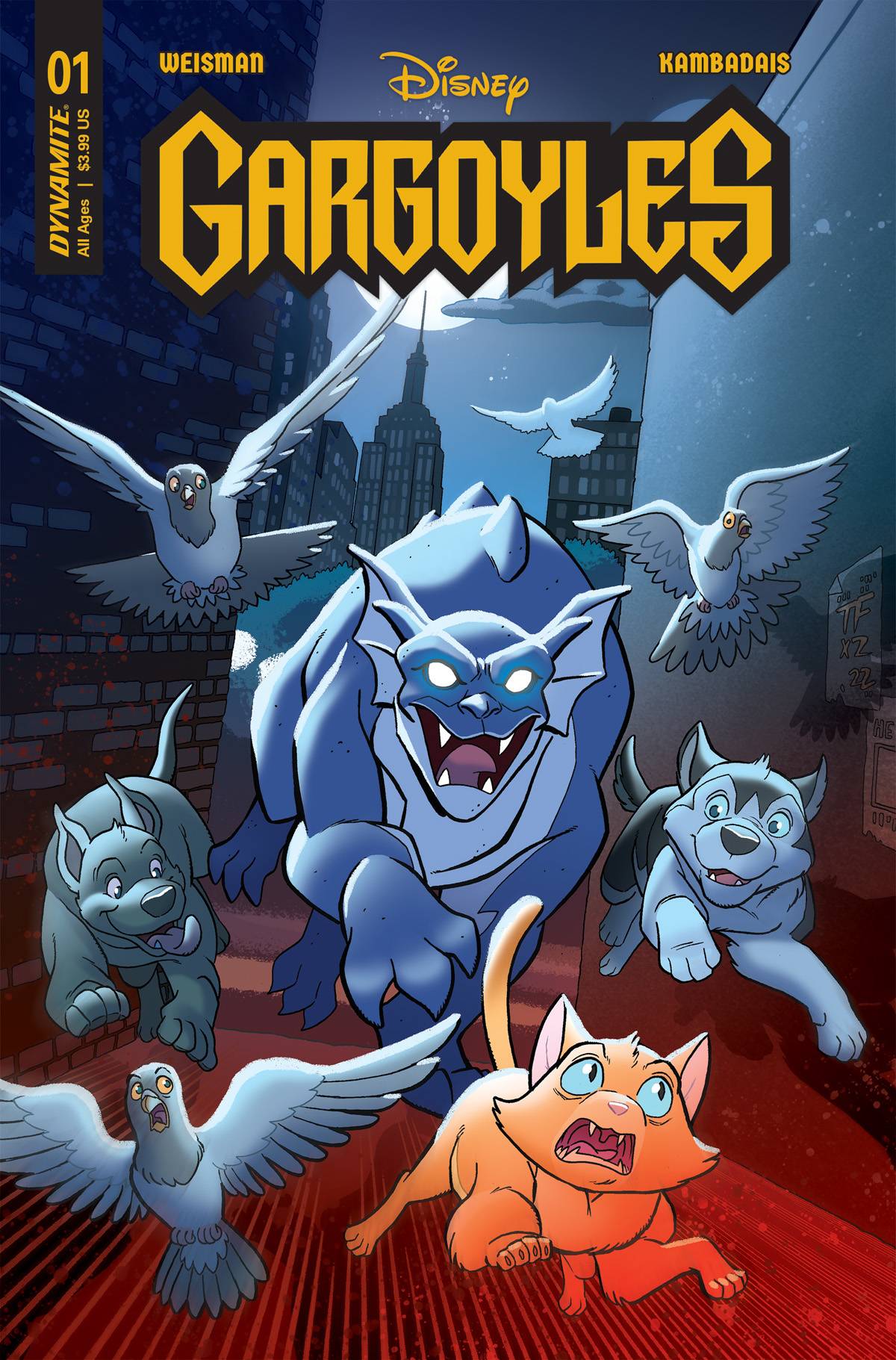 Gargoyles #1 CVR F (2022)